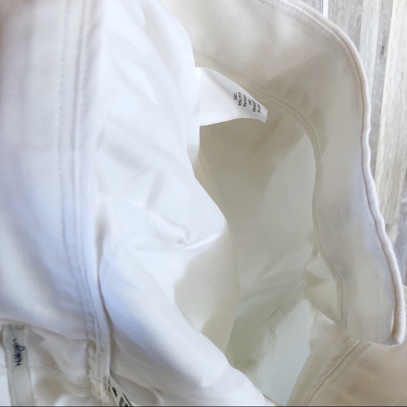 Halogen | White Petite Ankle Cropped Slacks 0 - Picture 7 of 8